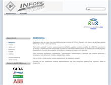 Tablet Screenshot of infopal.hr